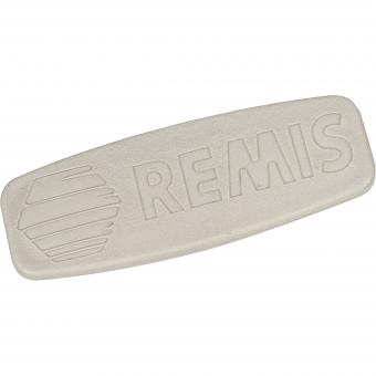 Abdeckkappe mit Remis-Logo, beige, für Remifront IV 