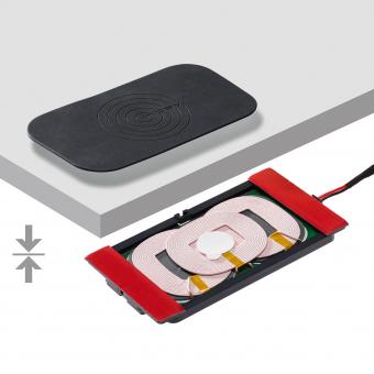 Wireless Charger Nachrüst-Kit 3 Spulen mit Pad + LWL 