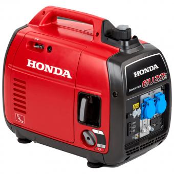 Stromerzeuger Honda 1800 W | 121 cm³ | 29 | 42,5 | 51,2 | EU 22i | 72 dB (A) | Reversierstarter | 7,8 A | 3,6 l